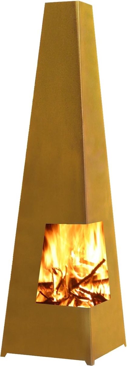 GardenMaxX Chacana XL Corten Tuinhaard