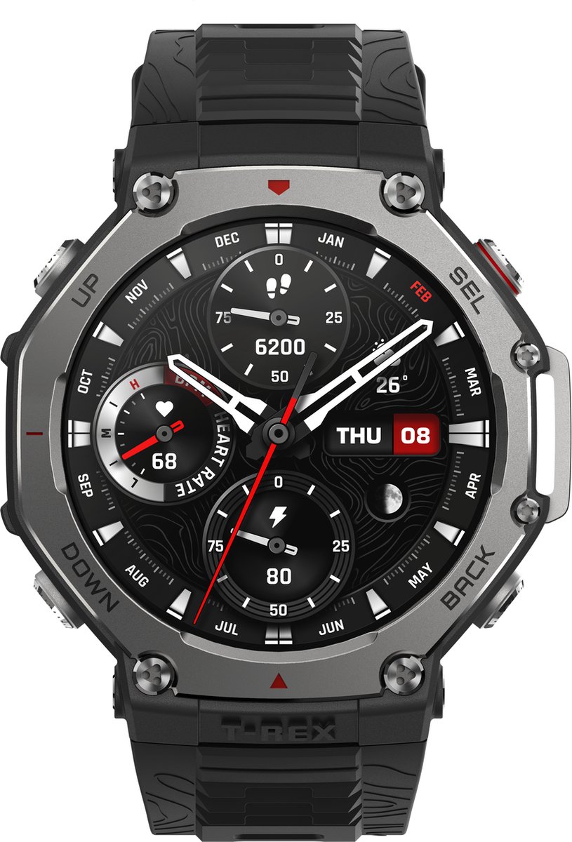 Amazfit T-Rex 3 Zwart | Smartphones, tablets en meer | 6970100374889