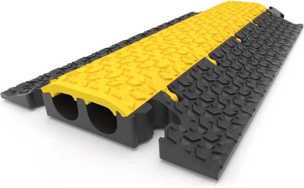 DEFENDER by Adam Hall Kabelbrug 86100 Polyurethaan Zwart/geel Aantal kanalen: 2 1005 mm Inhoud: 1 stuk(s)