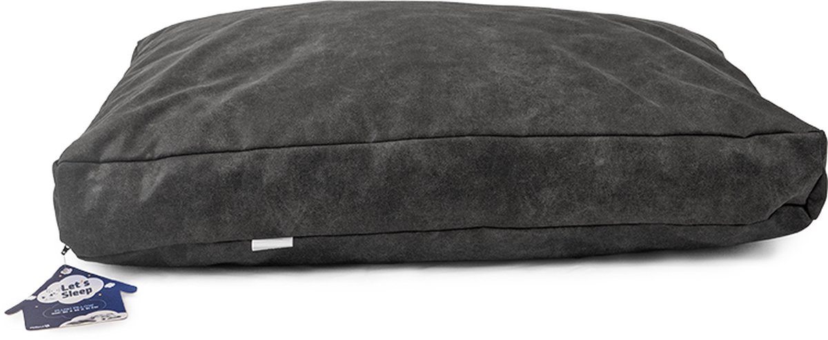 Let's Sleep Plush Pillow Hondenkussen XL Antraciet