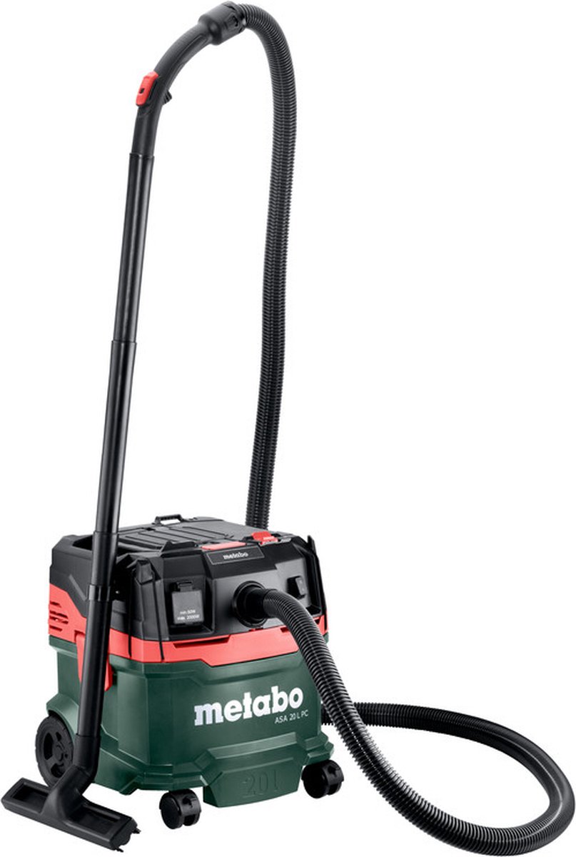 Metabo ASA 20 L PC Bouwstofzuiger | 20 L | 1200 Watt - 602085000