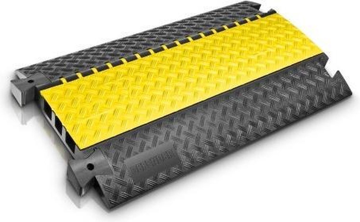 DEFENDER by Adam Hall Kabelbrug 85002 Thermoplastisch polyurethaan (TPU) Zwart, Geel Aantal kanalen: 3 1005 mm Inhoud: 1 stuk(s)