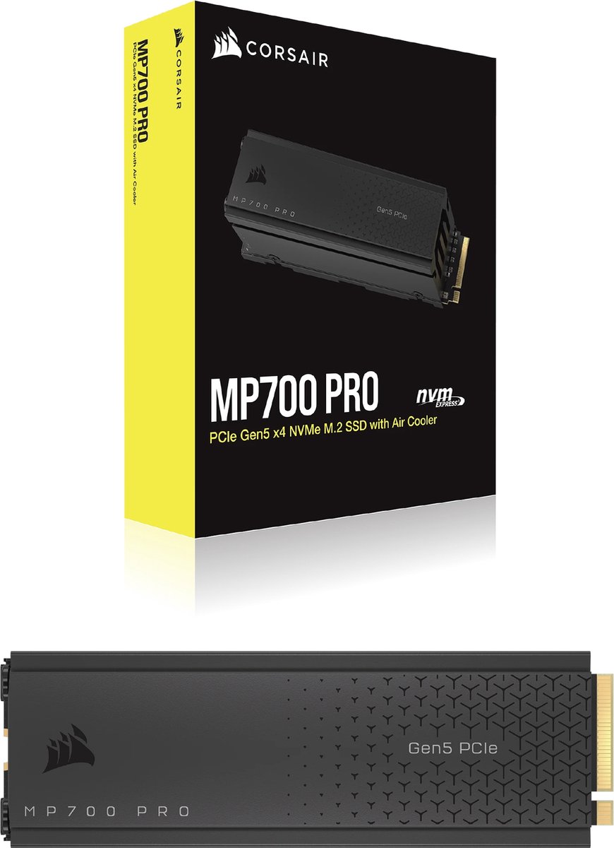 MP700 PRO met luchtkoeler 2 TB SSD