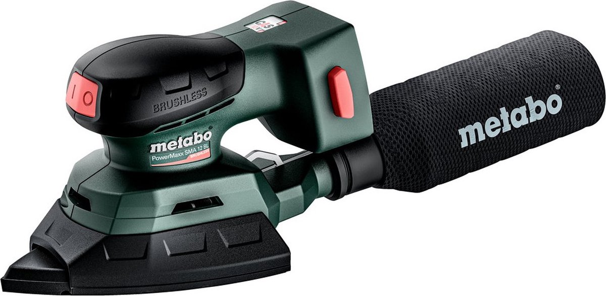 Metabo PowerMaxx SMA 12 BL 602037840 Excentrische accuschuurmachine Zonder accu 12 V 100 x 150 mm