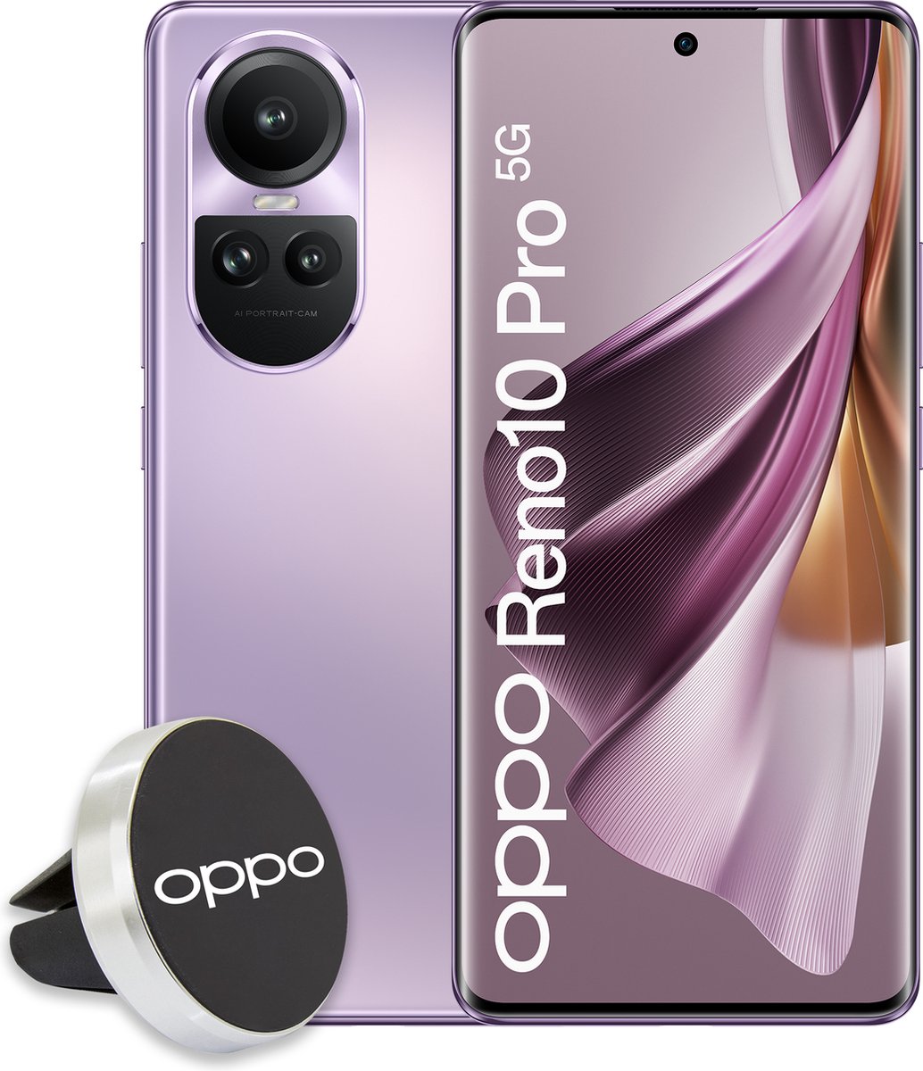 OPPO 10 Pro 5G 17 cm (6.7) Dual SIM Android 13 USB Type-C 12 GB 256 GB 4600 mAh Paars