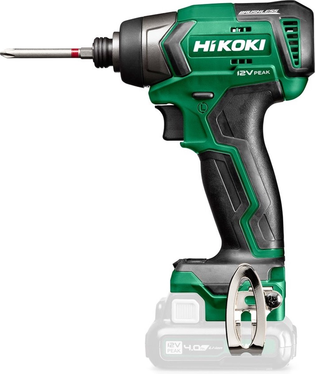 Hikoki WH12DD W4Z Accu Slagschroevendraaier | 1/4" | 12V | BL | 135 Nm | zonder accu en lader | in doos - WH12DDW4Z