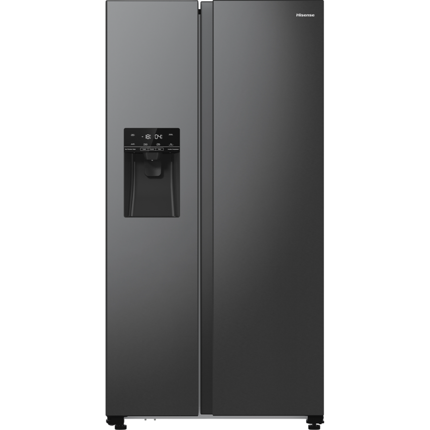 Hisense Rs5p535ntfe - Amerikaanse Koelkast Breedte 91.5 Cm Hoogte 178.6 Inhoud 376 L Nofrost