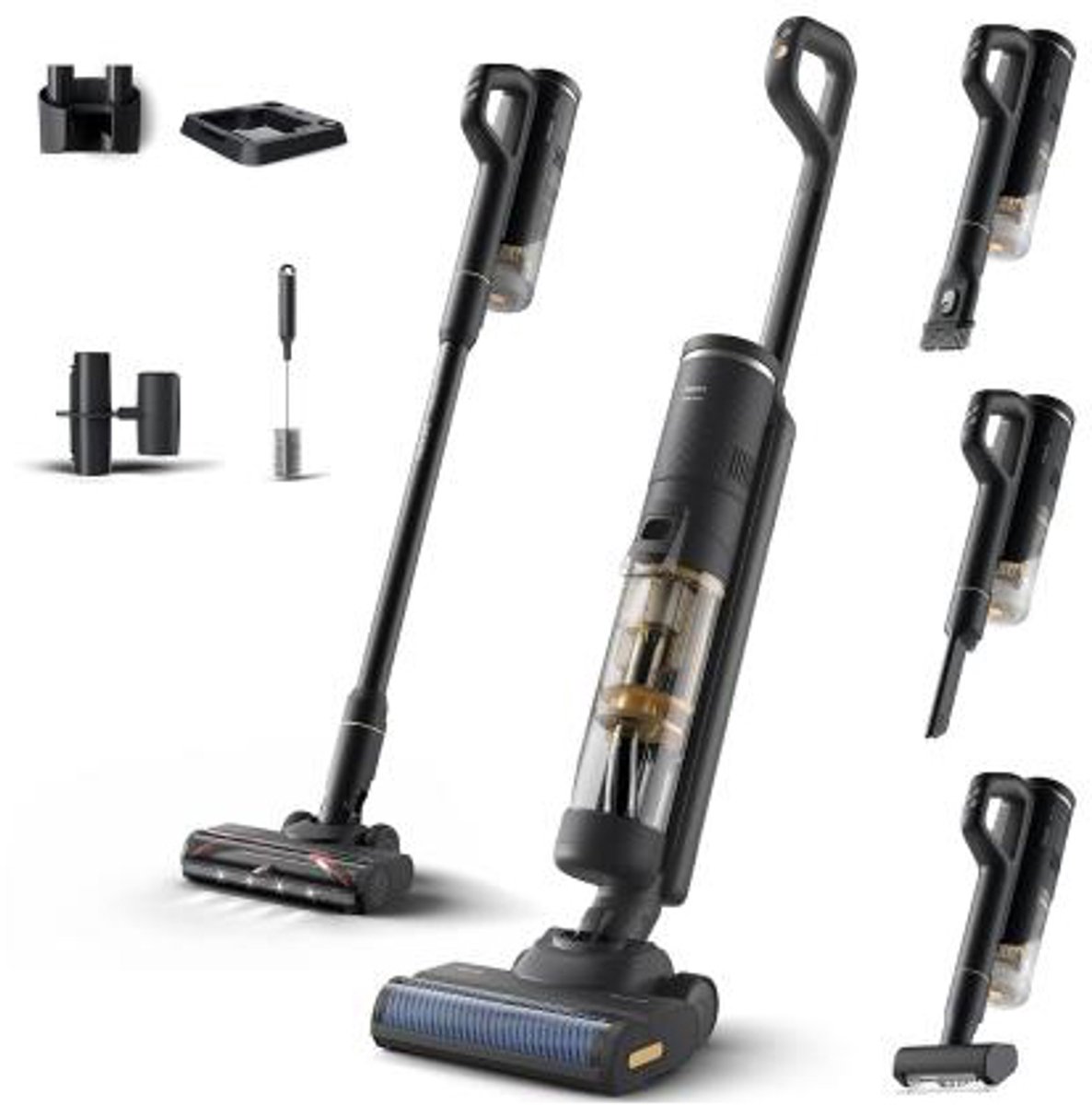 Philips 7000-serie - AquaTrio snoerloze stofzuiger en dweil - XW7264/11