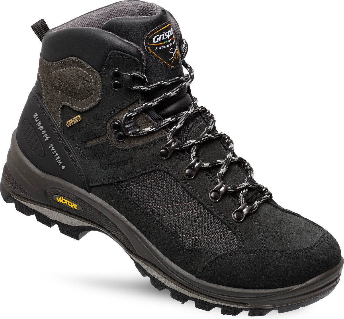 Grisport Everest Mid 12835 zwart | Zwart 01 | Maat 46 - 00.048.136.46