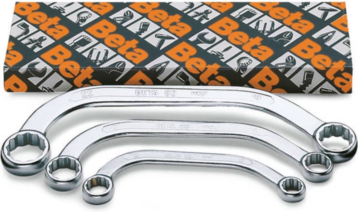 Beta 3-delige set startersleutels, speciaal ontwikkeld voor startmotoren (art. 83) 83/S3 - 000830081