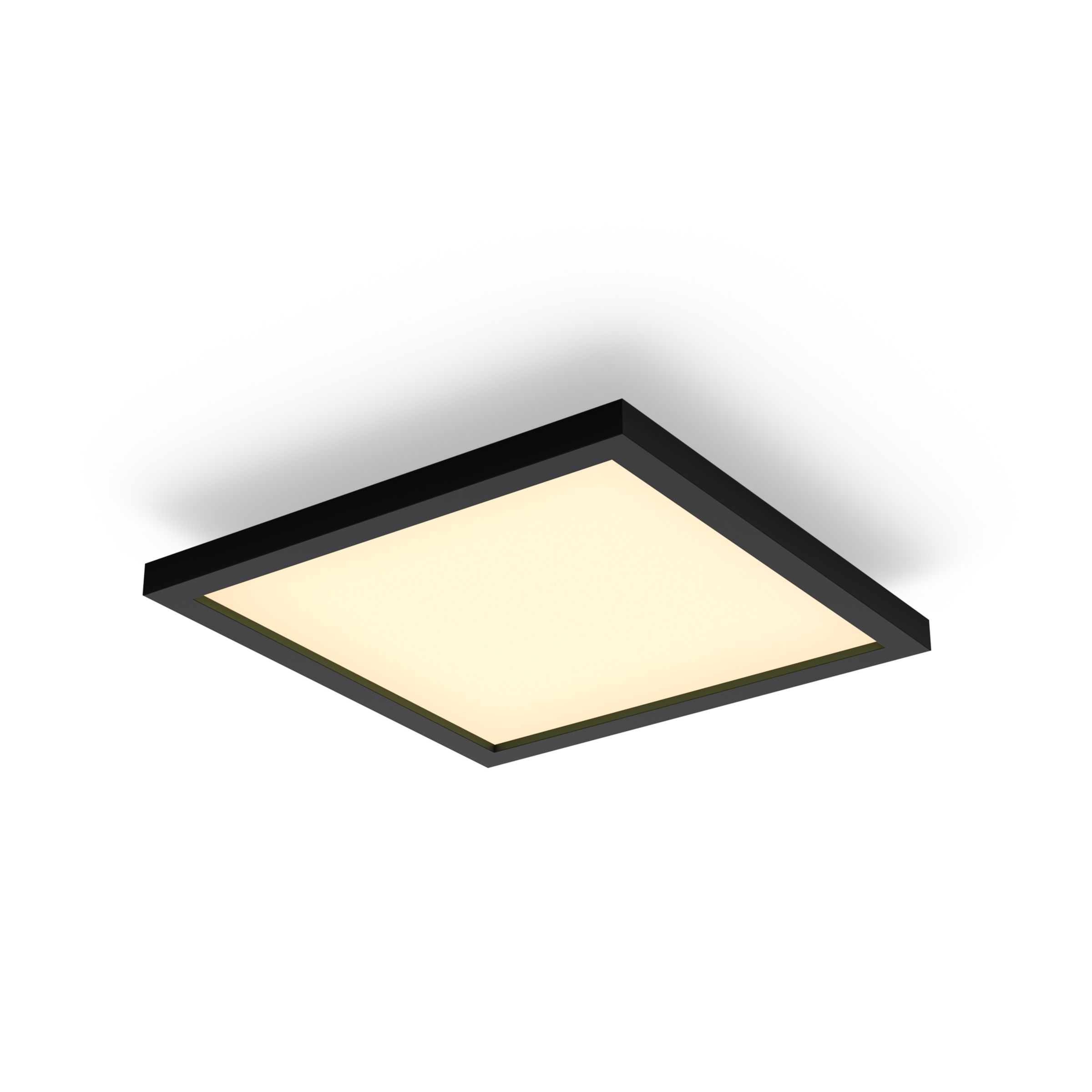 Philips Plafondlamp Aurelle, Vierkant Paneel - Zwart
