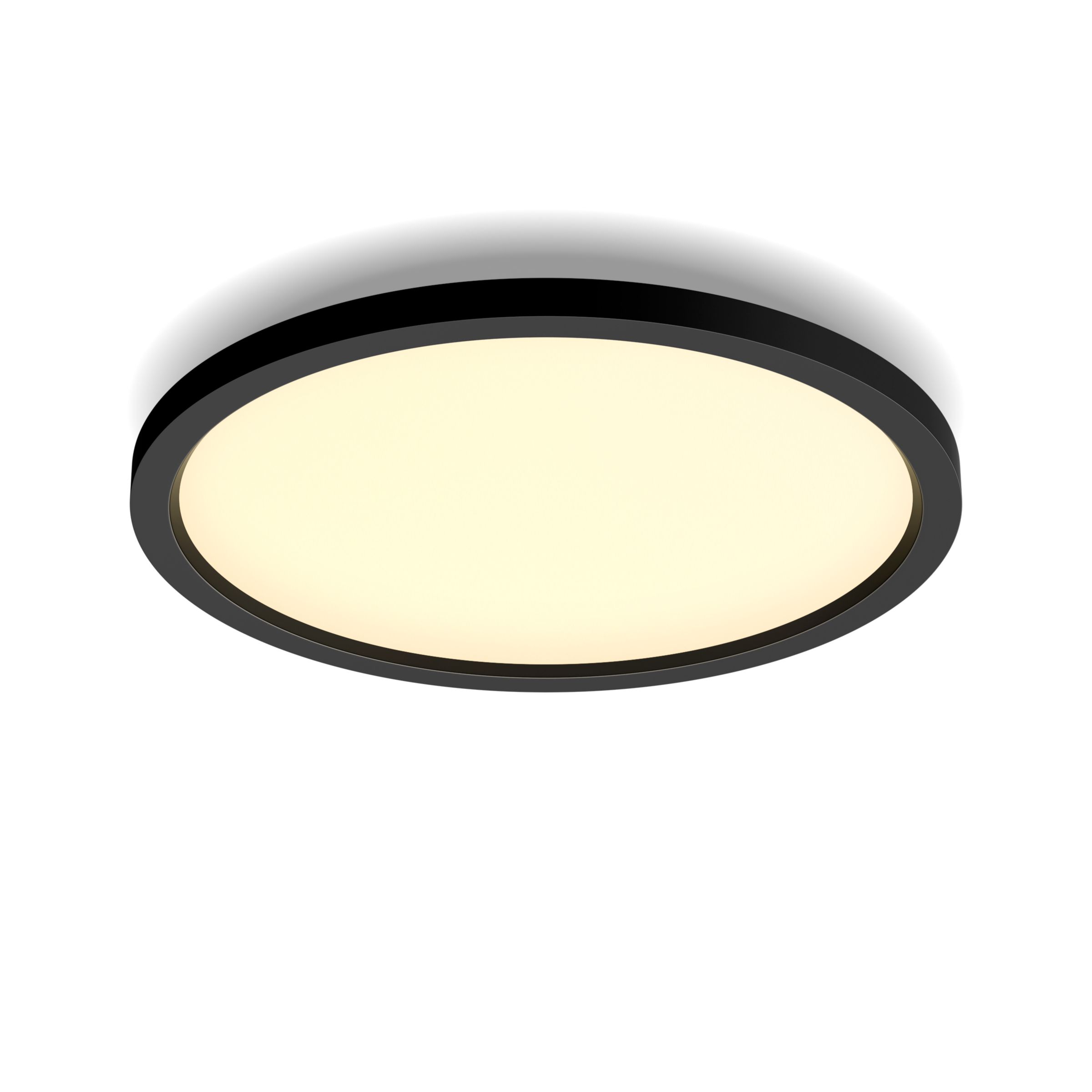 Philips Plafondlamp Aurelle, Rond Paneel - Zwart