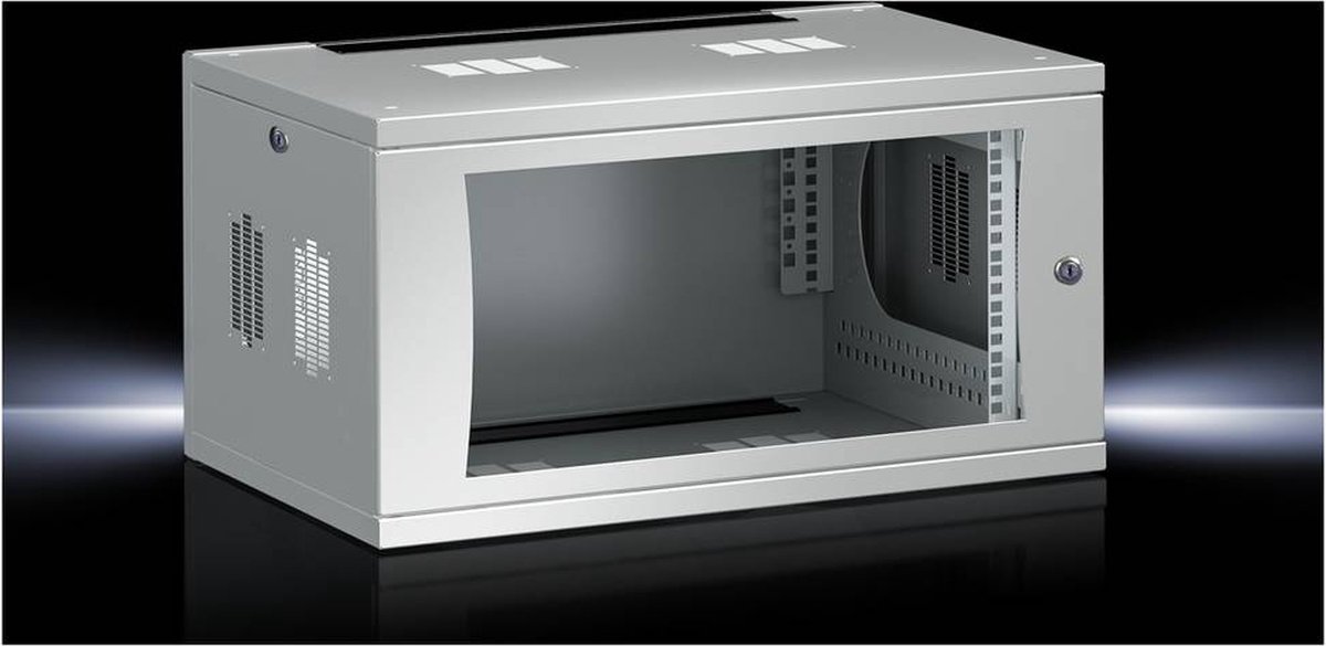 19inch-patchkast Rittal 7507.100 (b x h x d) 600 x 358 x 600 mm 6 HE Grijs-wit (RAL 7035)