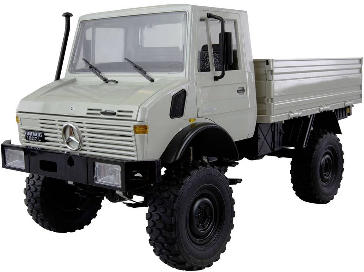 Amewi 22631 Unimog Basic, hellgrau 1:12 Elektro RC truck RTR