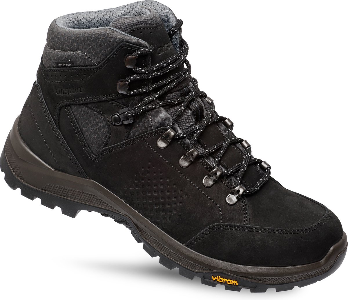 Grisport Oregon Mid Wandelschoen 14415 | Zwart | Maat 42 - 8718191140635