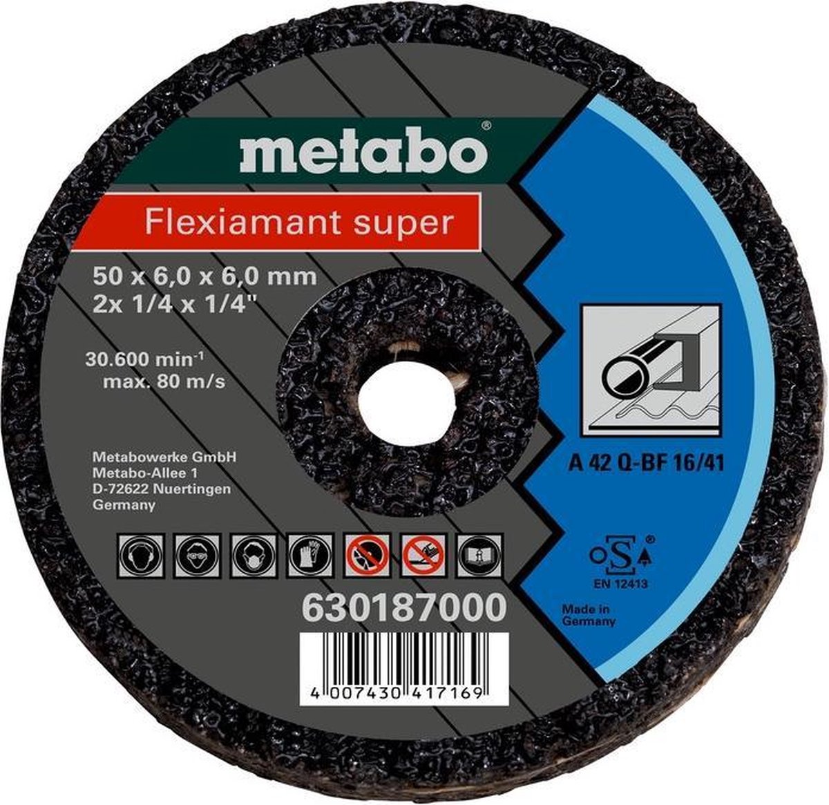 Metabo Accessoires Slijpschijf Ø 50x6 mm A 24 - 25 stuks - 630187000