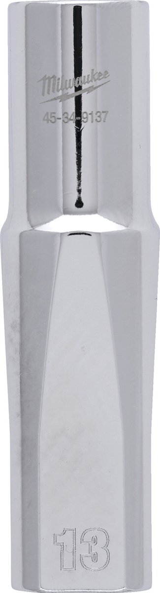 Milwaukee Accessoires 1/2" Lange Dop Metrisch - 13 mm - 4932480033