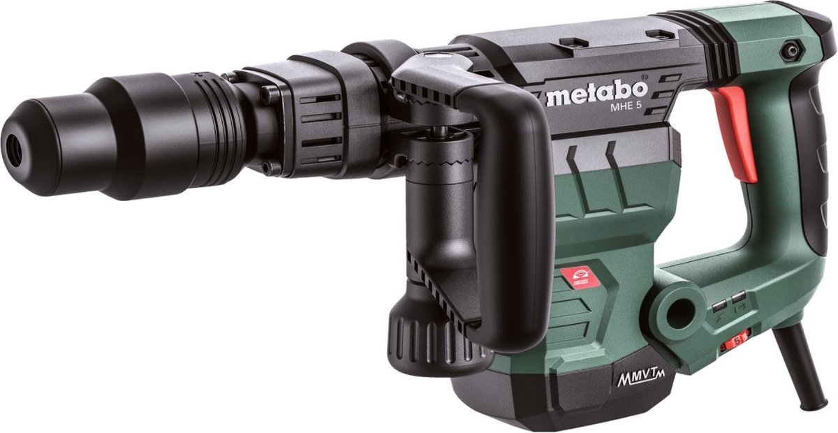 Metabo MHE 5 Beitelhamer SDS-Max | 1100 Watt | 7.1J | In kunststof koffer - 600148500