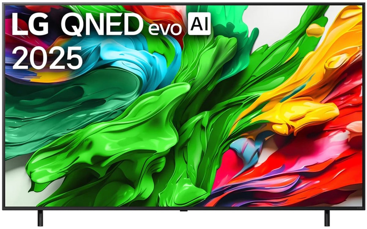 LG Electronics 4K QNED evo AI QNED85 QNED-TV 190 cm 75 inch Energielabel D (A - G) Zwart