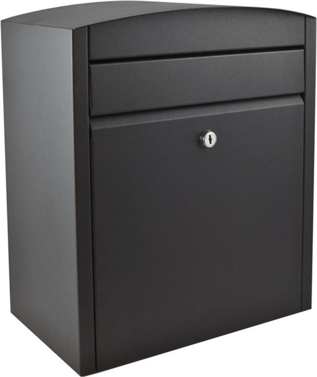 Stoer! Brievenbus Lyon Zwart - 45003070