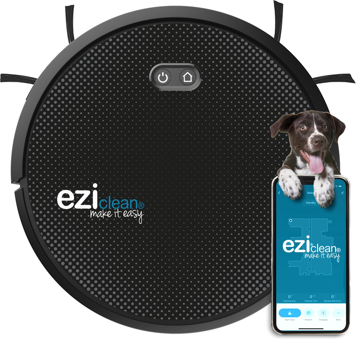 Eziclean connect X500 Robotstofzuiger,