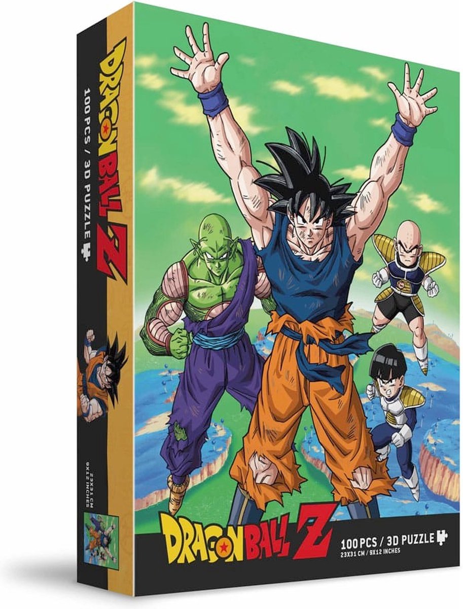 Dragon Ball Z Jigsaw Puzzle with 3D-Effect Namek Heroes (100 pieces)