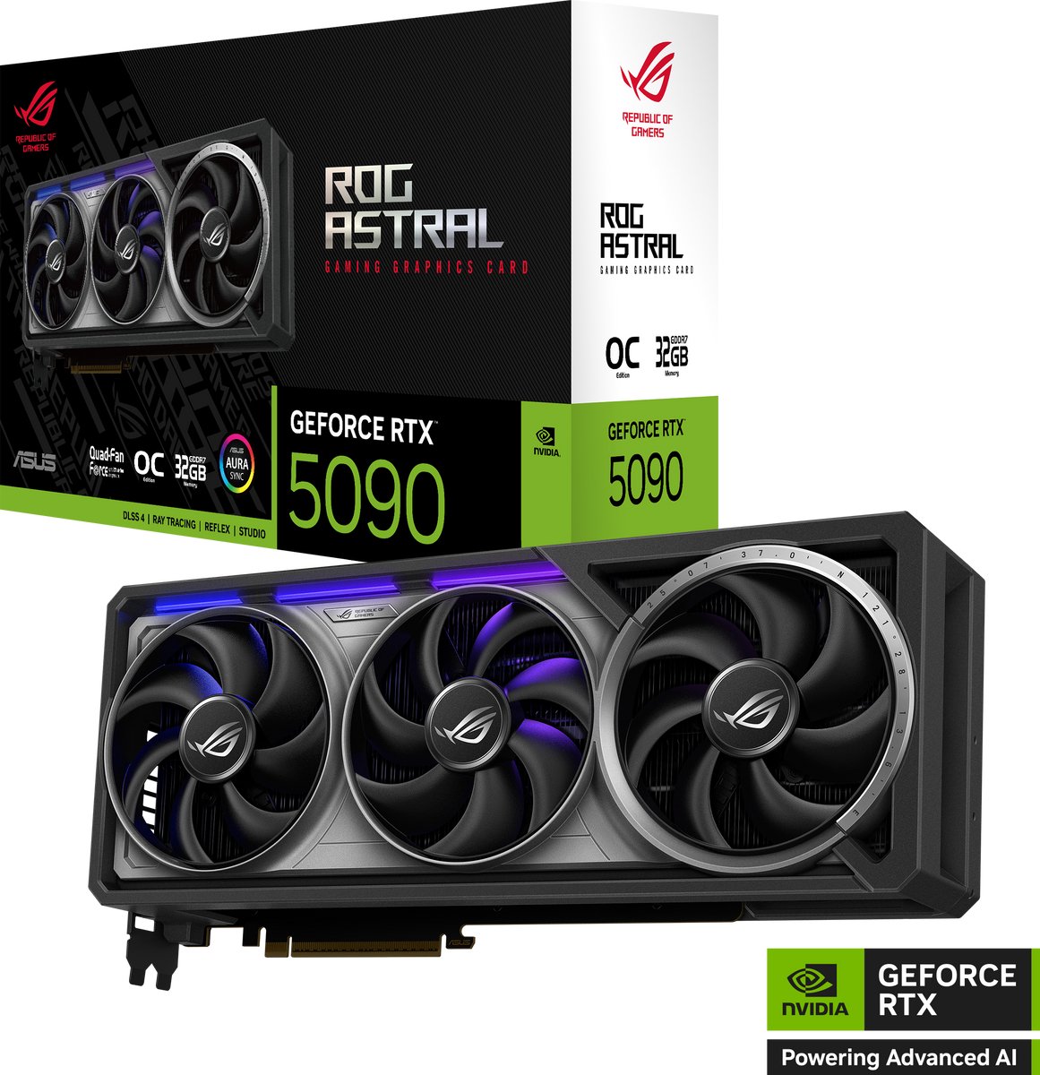GeForce RTX 5090 ROG ASTRAL GAMING OC Grafische kaart