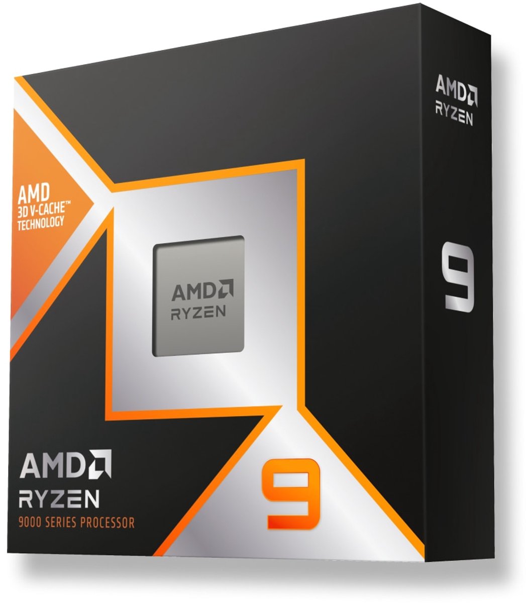 Ryzen 9 9950X3D, 4,3 GHz (5,7 GHz Turbo Boost) Processor