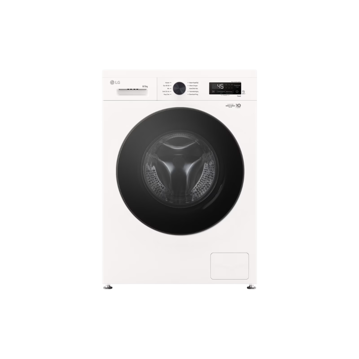 LG W4x1085nwb - Energie Label A Steam™- Ai Dd™ 8 Kg + 5 Was-droogcombinatie