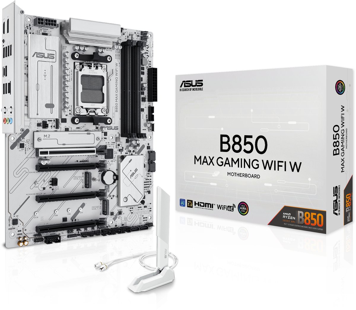Asus 90MB1M10-M0EAY0 Moederbord Socket AMD AM5 Vormfactor ATX