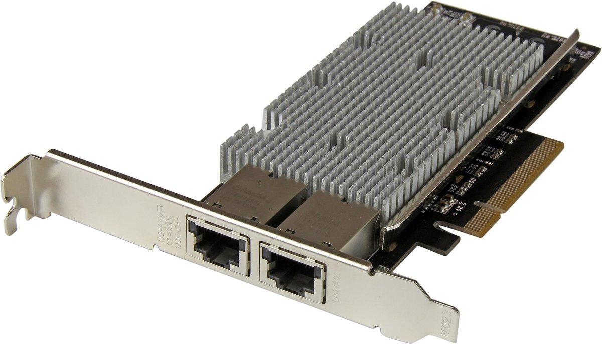 2-Poorts PCI Express 10GBase-T netwerkkaart Netwerkadapter