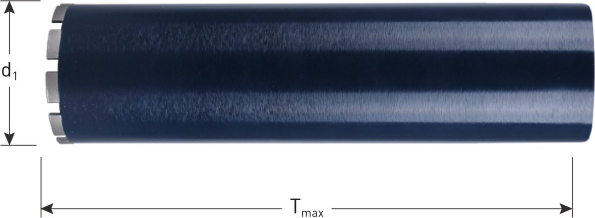 Rotec Diamantboor NAT 160x400xM30 (14)24x3,5x9,0 blauw - 7701603