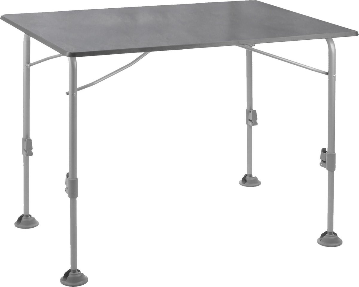 Travellife Barletta Campingtafel 115 x 70 cm - Weer-, hitte en krasbestendig - In hoogte verstelbaar - Lichtgewicht
