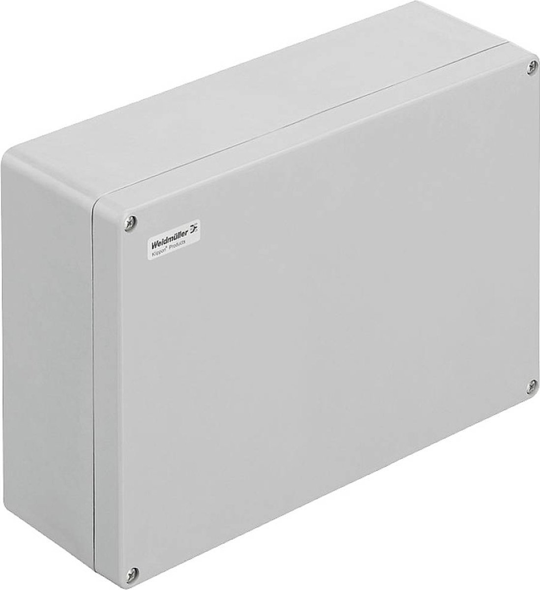 Weidmüller KLIPPON POK 254012 Universele behuizing 400 x 250 x 120 Polyester Zilver-grijs 1 stuk(s)