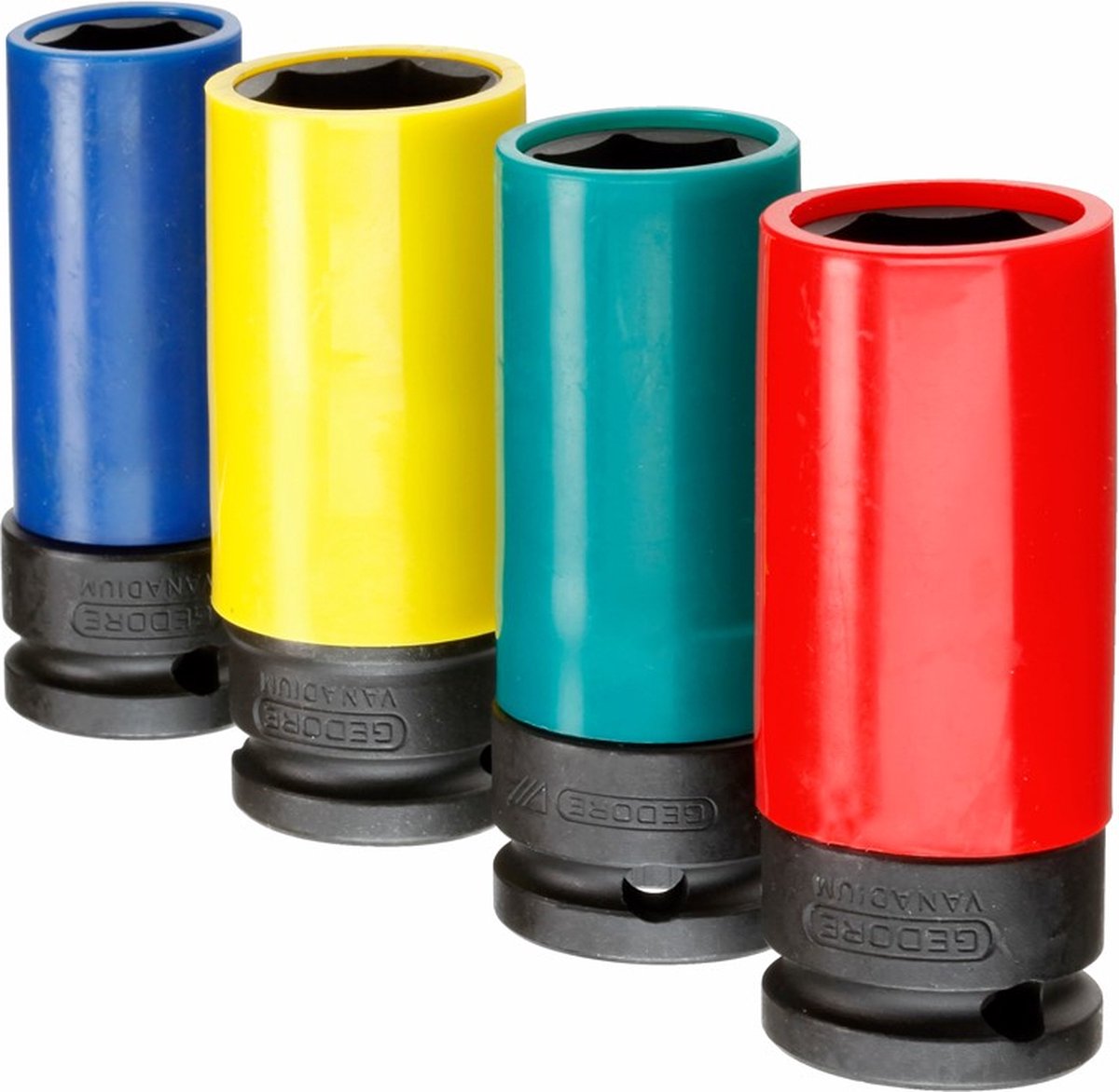 Gedore Krachtdop 1/2" set, 4-dlg. - 2790831