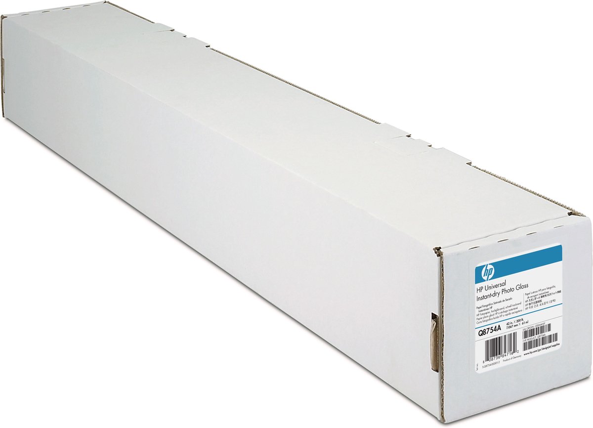 Universal Instant-dry Gloss fotopapier, 914 mm x 30.5 m Fotopapier