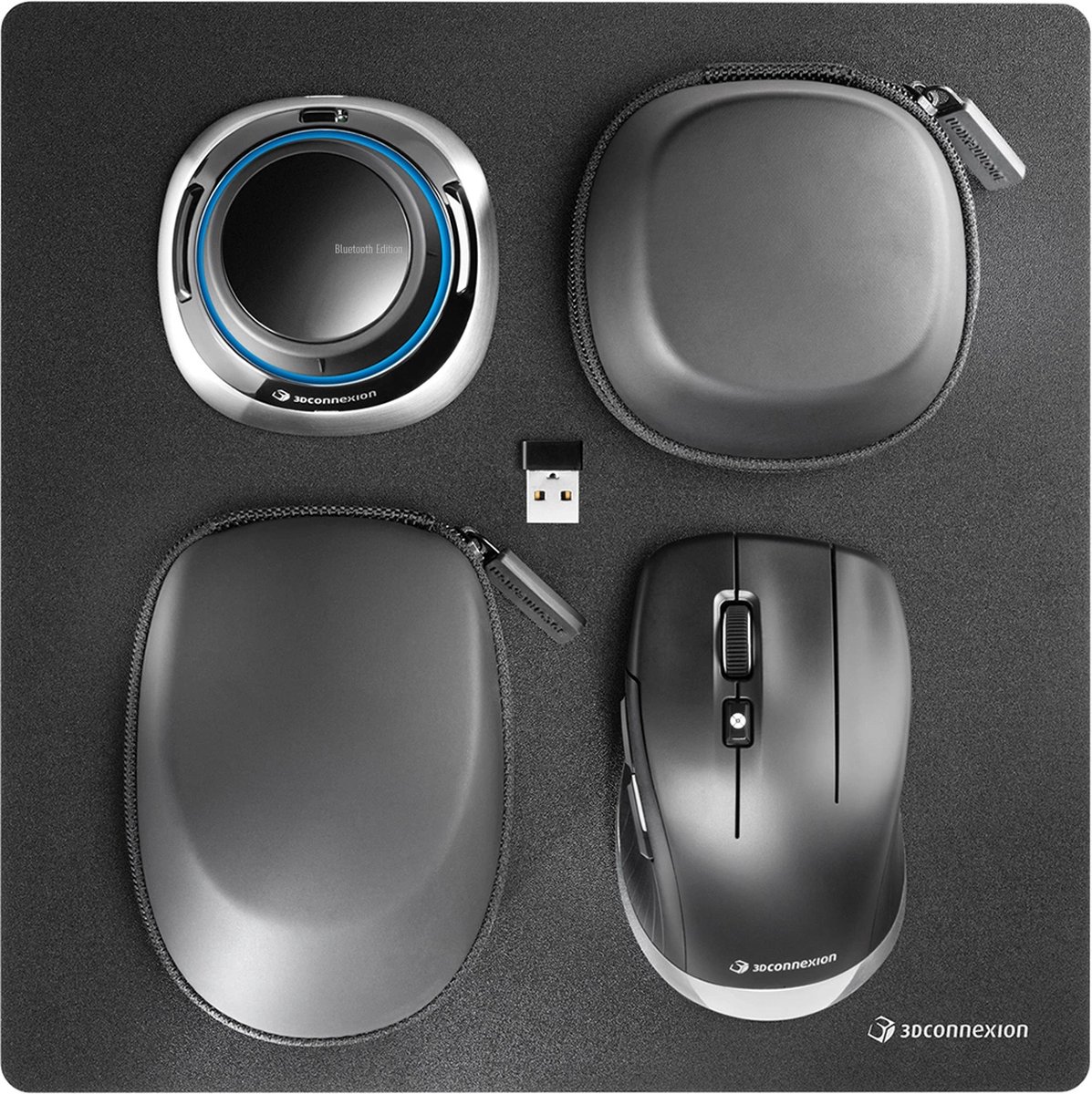 SpaceMouse Wireless Kit 2 Bluetooth Edition Muis
