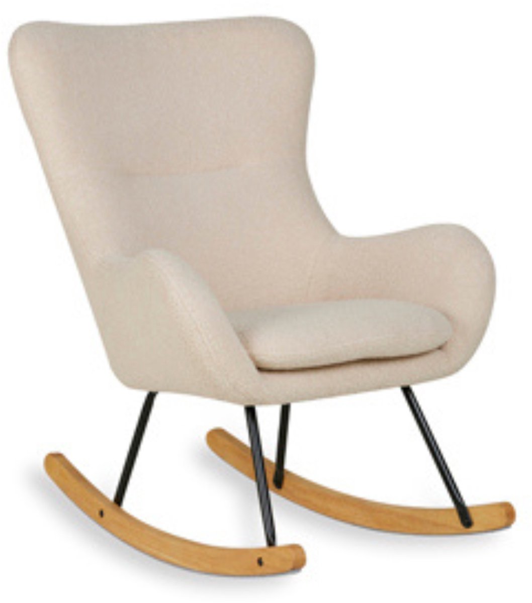 Schommelstoel Quax Basic Bouclé  Sheep Beige