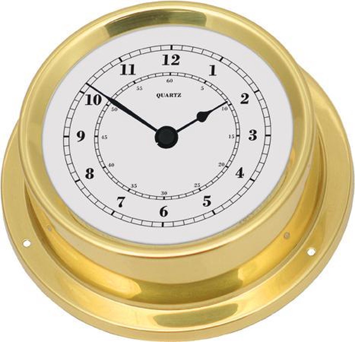Wempe Skiff Thermo/ Hygrometer messingØ 110 mm x 42 mm