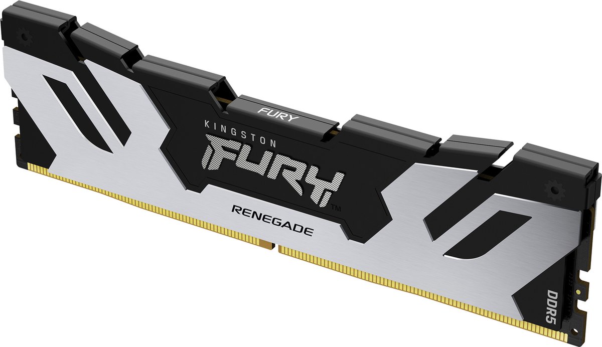 Kingston FURY Renegade Werkgeheugenmodule voor PC DDR5 48 GB 1 x 48 GB On-die ECC 6000 MHz 288-pins DIMM CL32 KF560C32RS-48
