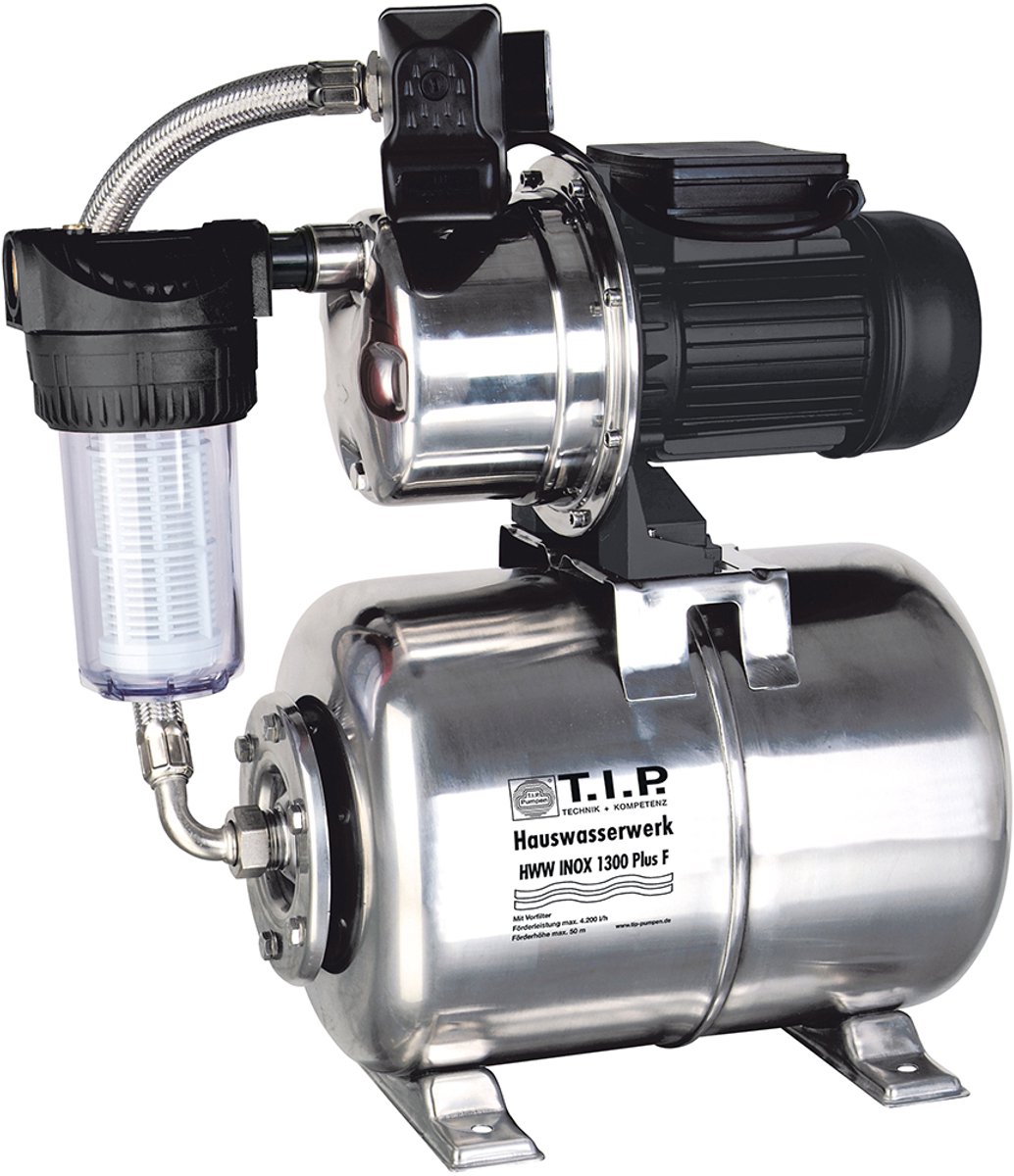 T.I.P. - Technische Industrie Produkte 31155 Watervoorziening HWW INOX 1300 Plus F 230 V 4350 l/h
