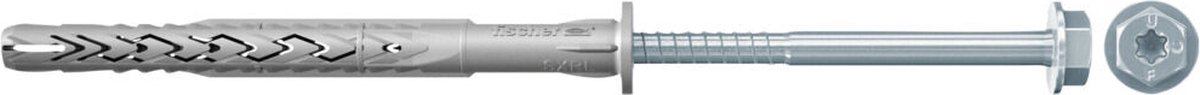Fischer Constructieplug SXRL 14 x 160 FUS zeskant kop - 530950 - 50 stuk(s) - 530950