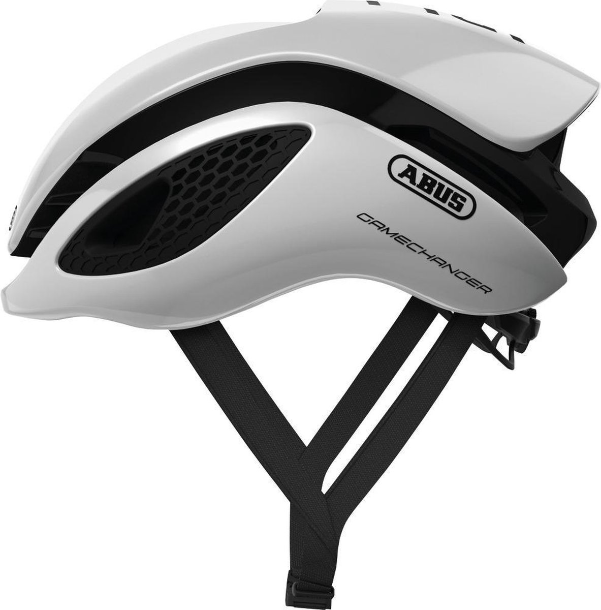 Abus GameChanger racefietshelm - Polar White M
