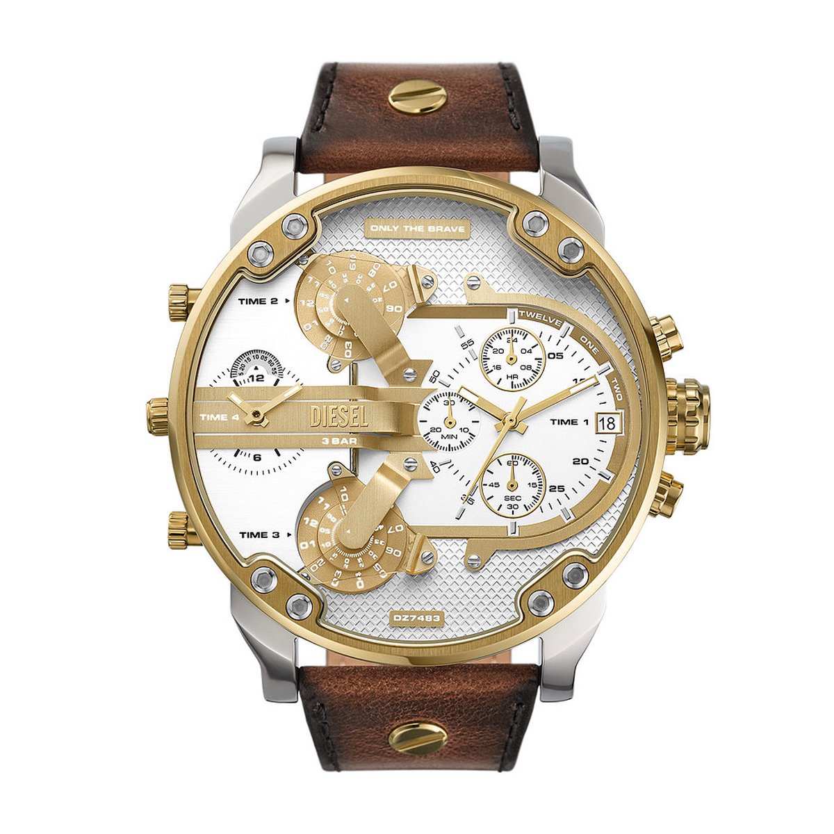 Diesel DZ7483 Heren Horloge - Zilverkleurig
