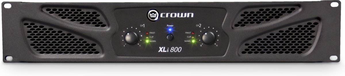 Crown XLI 800 PA-versterker RMS vermogen per kanaal op 4 Ω: 300 W