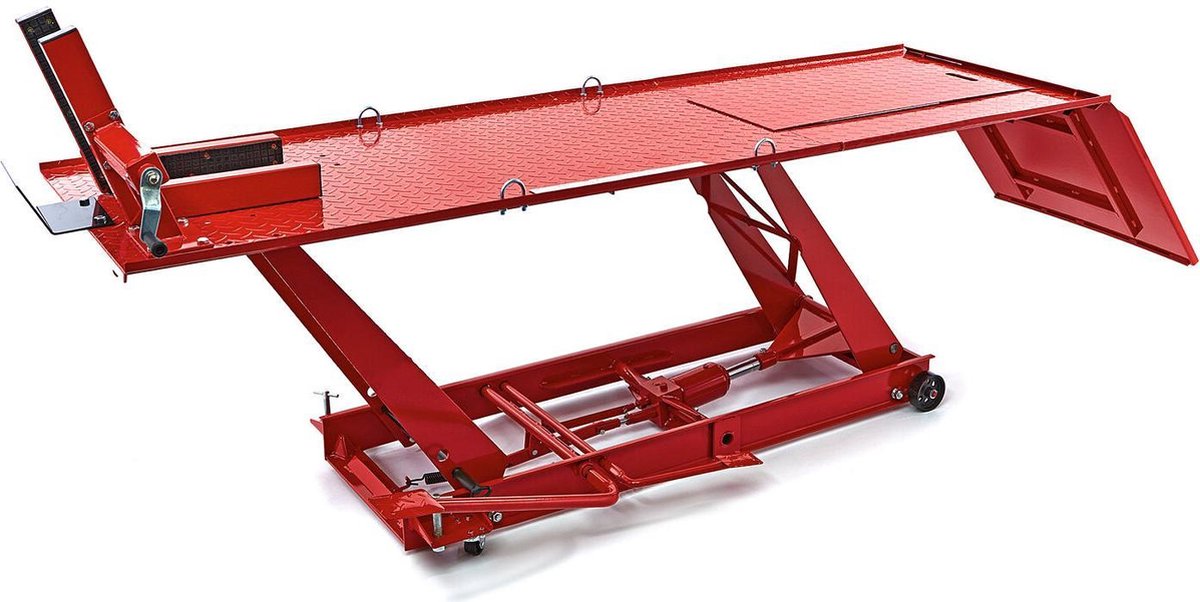 Motorheftafel 450 Kg ROOD