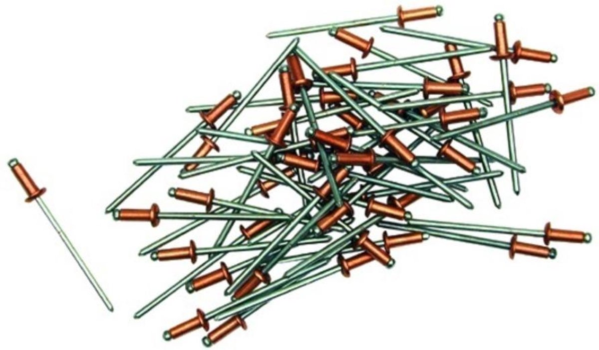 Gesipa Blindklinknagel | klinknagelschacht d x l 5 x 16 mm | RVS | 500 stuks - 1455172 1455172