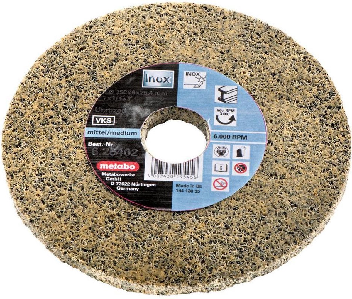 Metabo Accessoires Vlies-compactschijf ZK Ø 125 mm - 5 stuks - 626483000