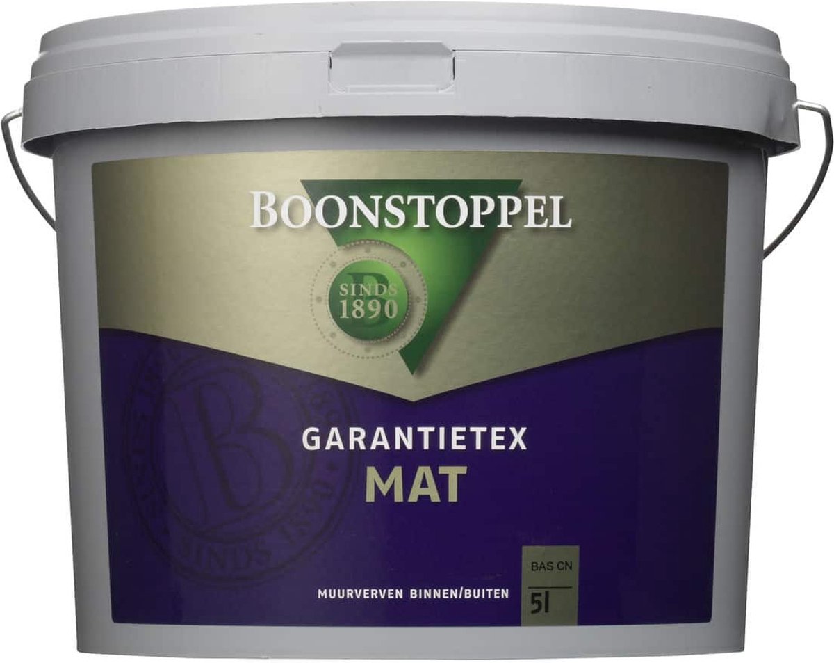 Boonstoppel Garantietex Mat - Op Kleur Gemengd - 5 L