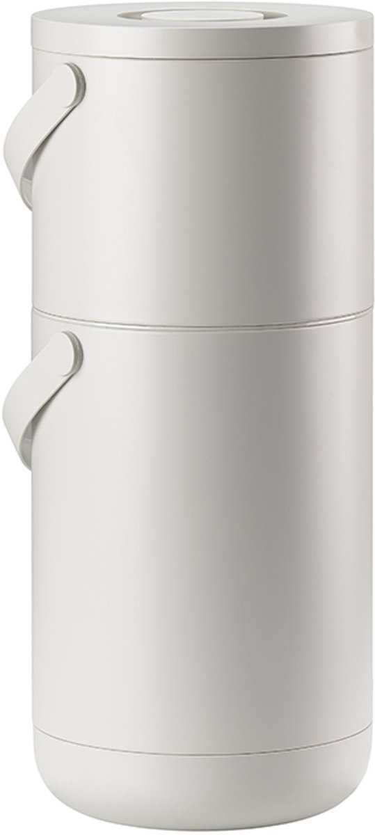 Zone Denmark Circular Prullenbak 22+12L Warm Grey